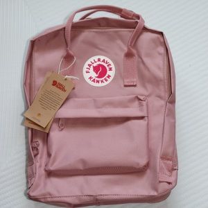 🆕 FJALLRAVEN KANKEN Pink Backpack Travel Bag